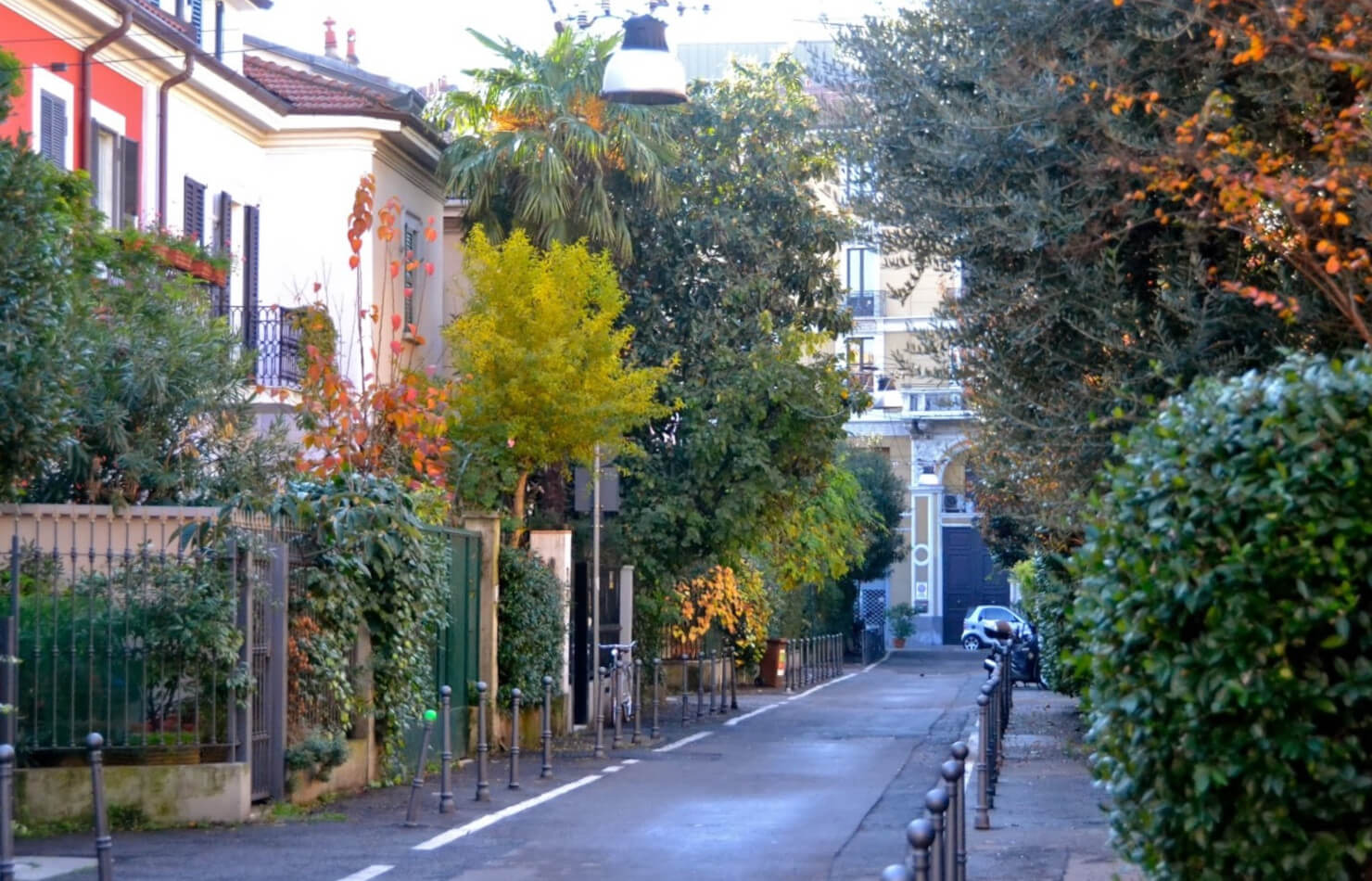 Via Lincoln Street in Milan